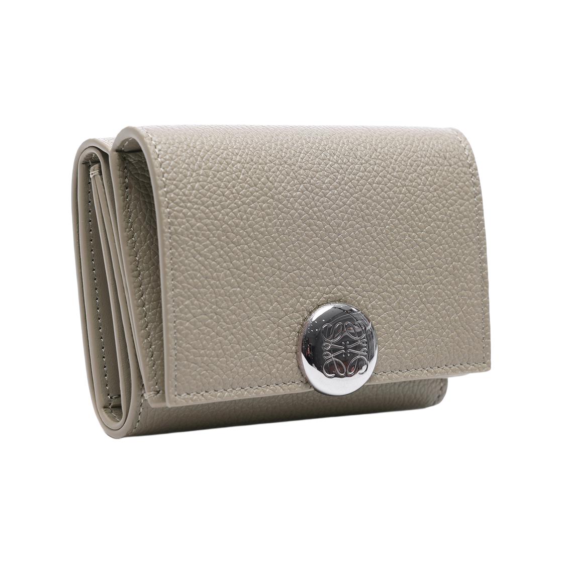 [25% 쿠폰] 로에베 페블 그레인 카프스킨 페블 트라이폴드 월렛 클레이([25% 쿠폰] Loewe Pebble Trifold Wallet in Pebble Grain Calfskin Clay) - 3