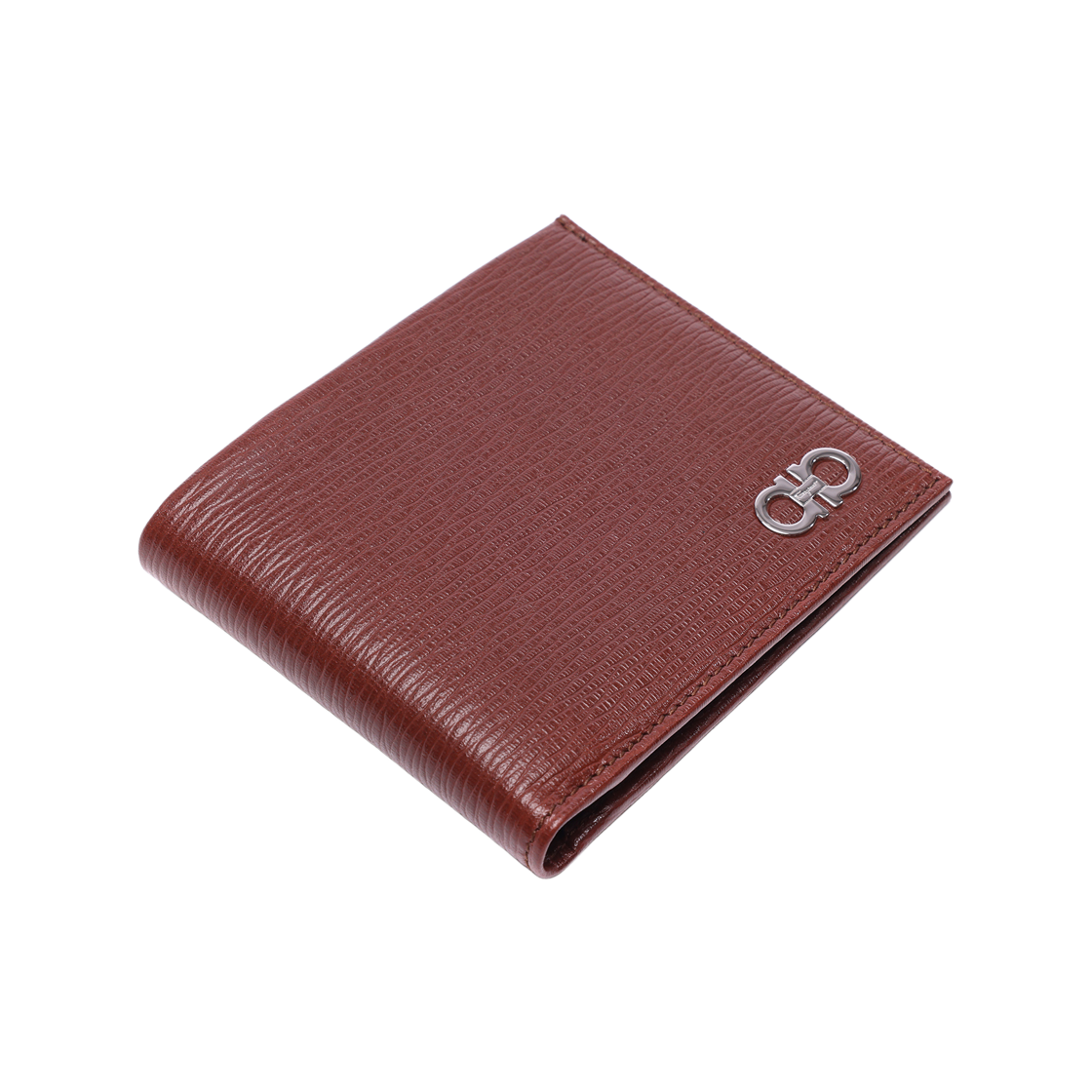 [25% 쿠폰] 페라가모 간치니 지갑 빅 서 소일 블루 마린([25% 쿠폰] Ferragamo Gancini Wallet Big Sur Soil Blue Marine) - 5