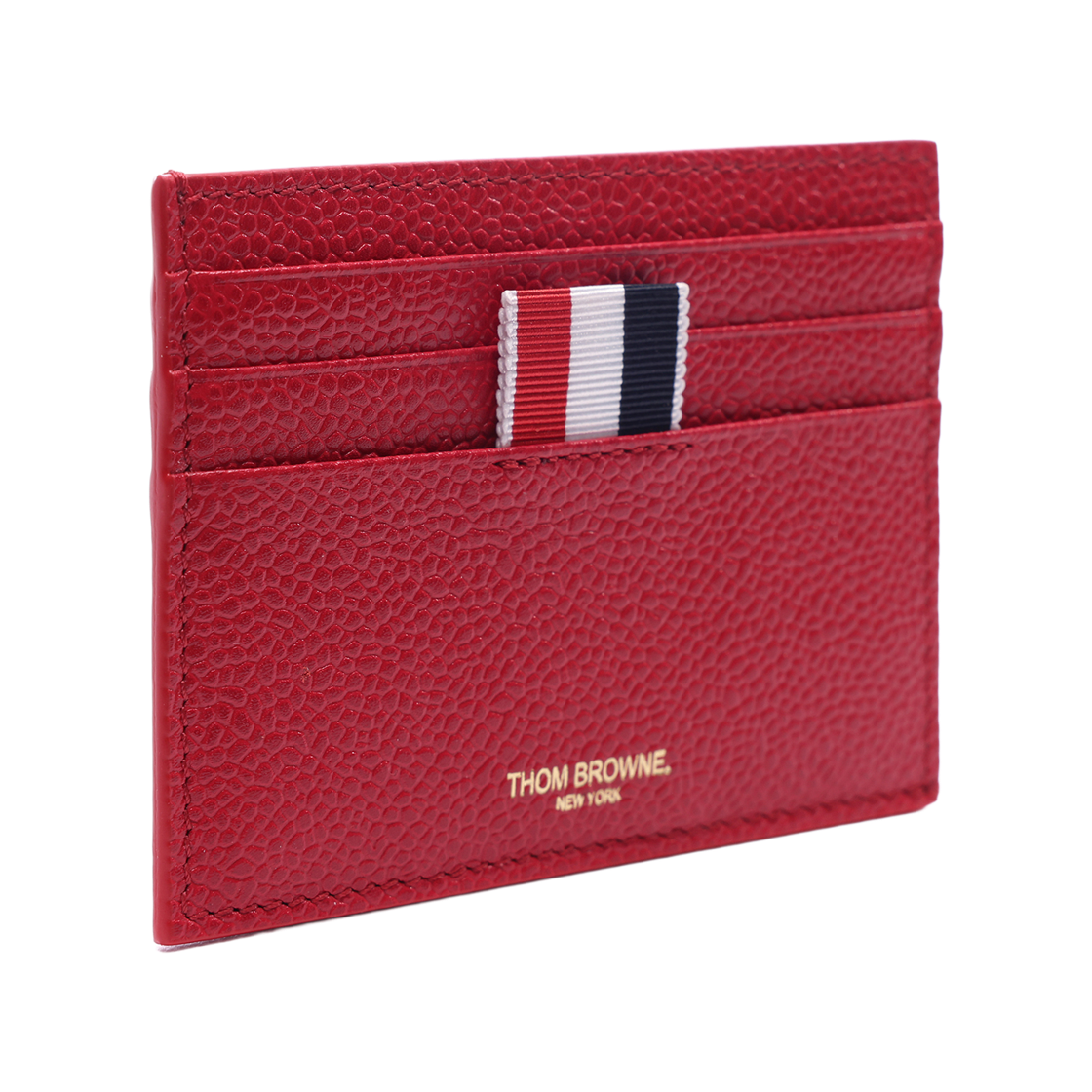 [25% 쿠폰] 톰브라운 페블 그레인 카드 홀더 레드([25% 쿠폰] Thom Browne Pebble Grain Card Holder Red) - 3