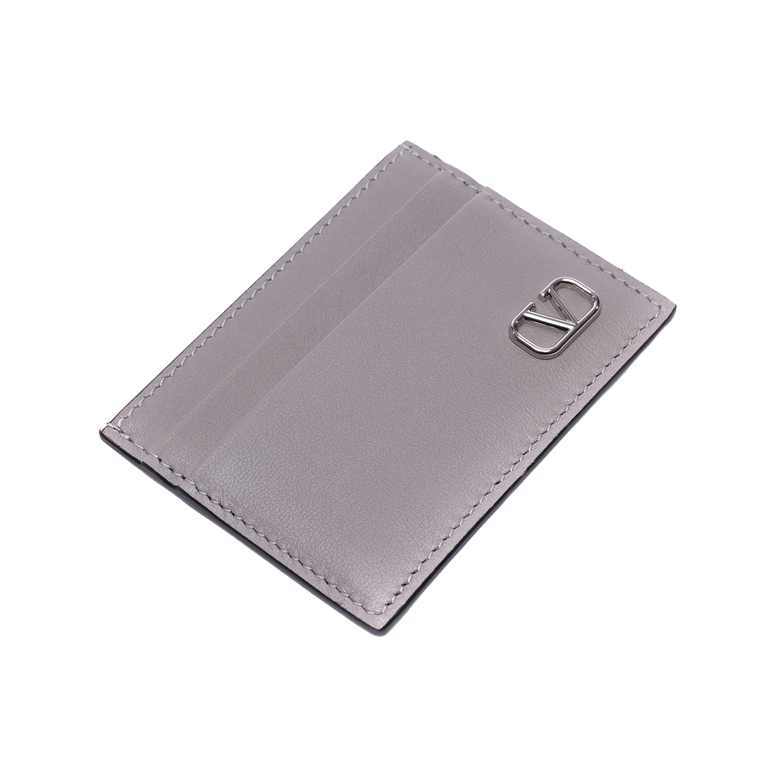 [25% 쿠폰] 발렌티노 브이로고 카드 홀더 펄 그레이([25% 쿠폰] Valentino Vlogo Card Holder Pearl Grey) - 5