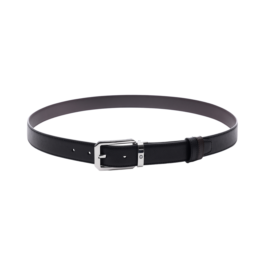 [25% 쿠폰] 몽블랑 30mm 리버서블 레더 벨트 블랙 브라운([25% 쿠폰] Montblanc 30mm Reversible Leather Belt Black Brown) - 4