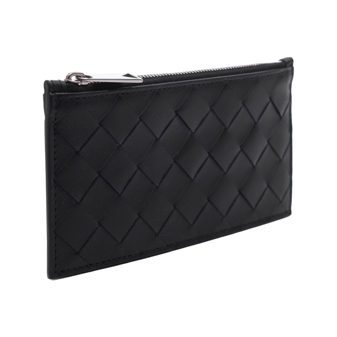 [25% 쿠폰] 보테가 베네타 지퍼 집 카드 케이스 블랙([25% 쿠폰] Bottega Veneta Long Zipped Card Case Black) - 3