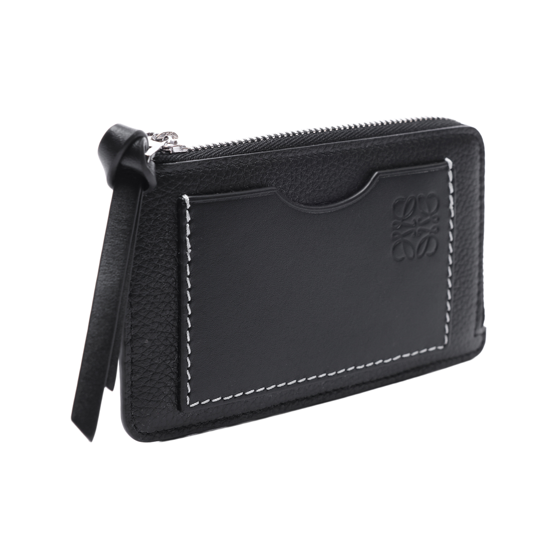 [25% 쿠폰] 로에베 소프트 그레인 카프스킨 코인 카드 홀더 블랙([25% 쿠폰] Loewe Coin Card Holder in Soft Grained Calfskin Black) - 3