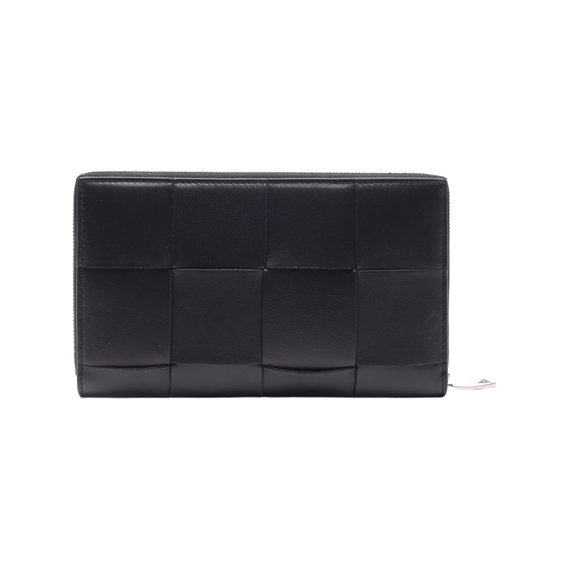 [25% 쿠폰] 보테가 베네타 인트레치아토 카세트 집 월렛 블랙([25% 쿠폰] Bottega Veneta Intrecciato Cassette Zip Wallet Black) - 4