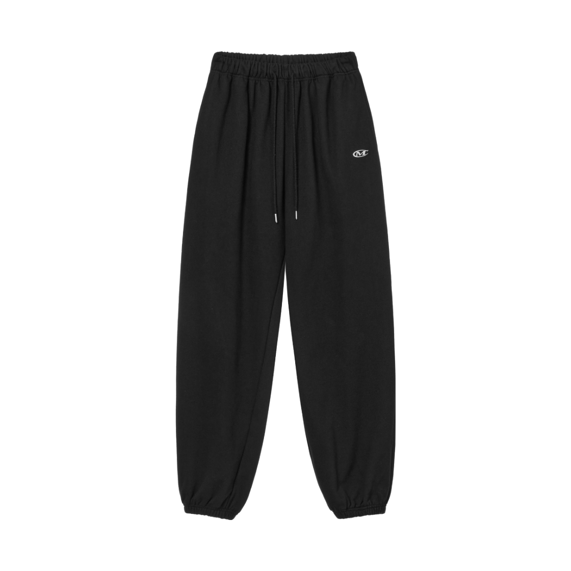 26SMP-1704BK MIHAK Metal Logo Jogger Pants Black