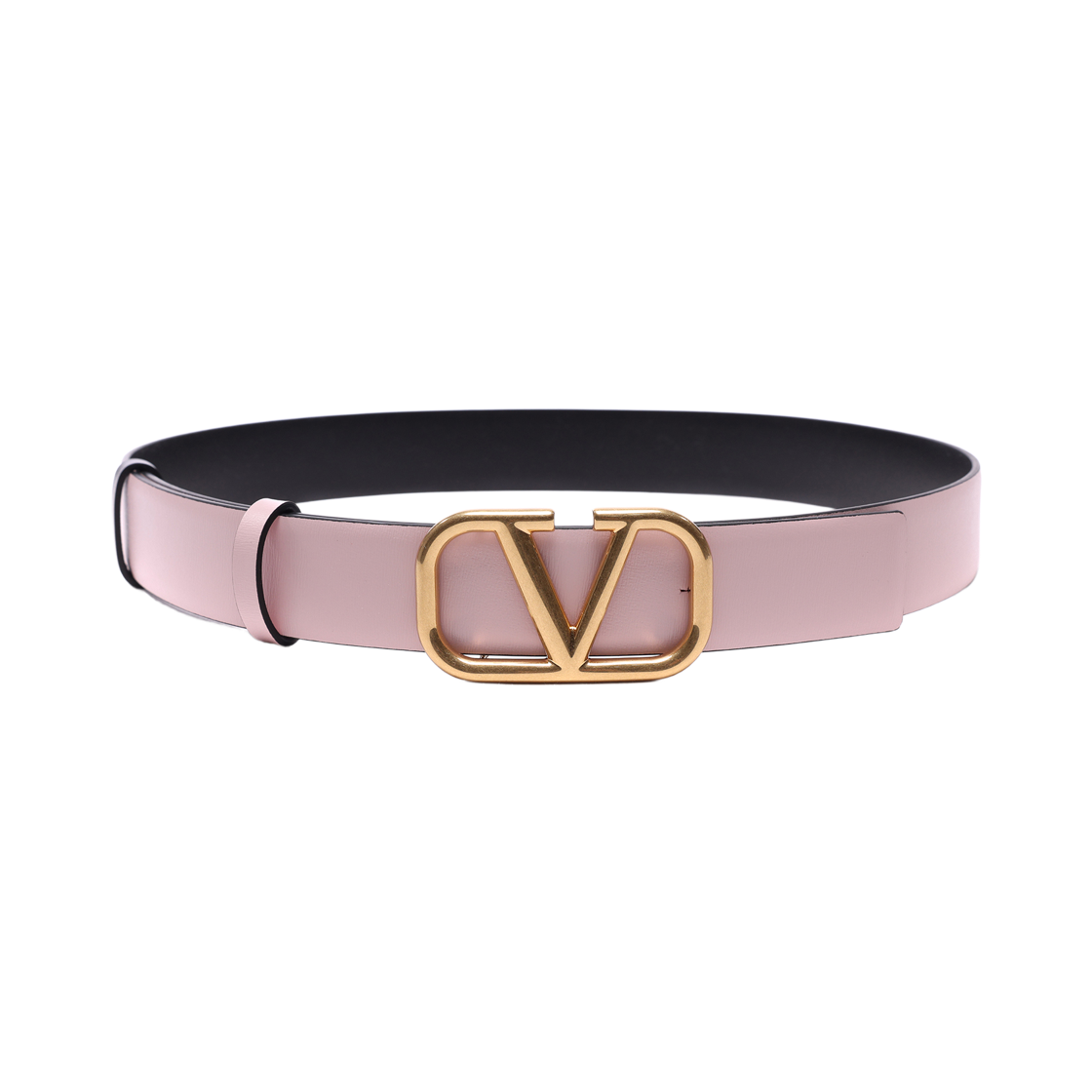[25% 쿠폰] (W) 발렌티노 브이로고 시그니쳐 벨트 핑크 블랙([25% 쿠폰] (W) Valentino Vlogo Signature Belt Pink Black) - 4