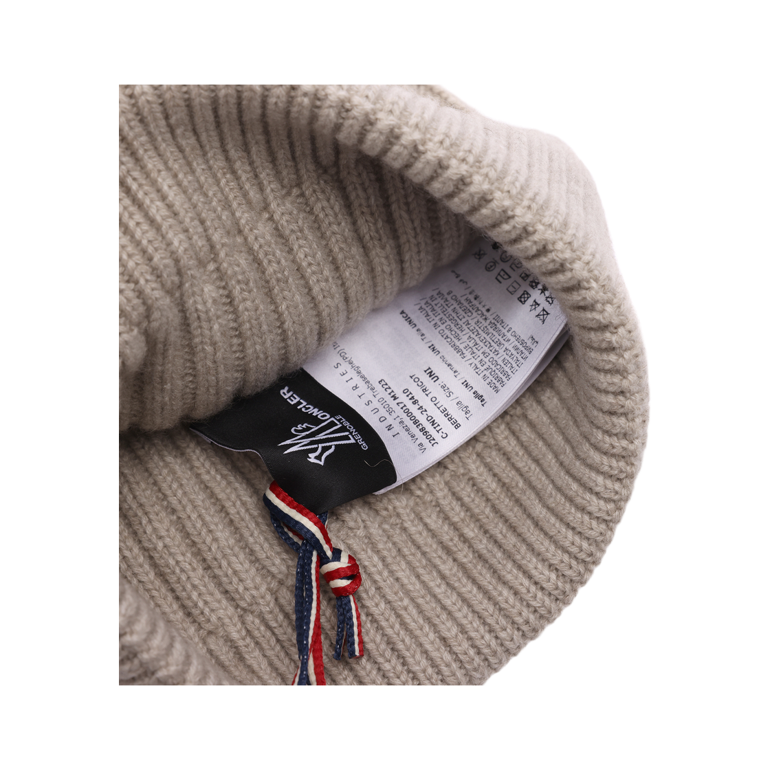 [25% 쿠폰] (W) 몽클레르 폼폼 캐시미어 비니 베이지 - 24FW([25% 쿠폰] (W) Moncler Pom Pom Cashmere Beanie Beige - 24FW) - 6