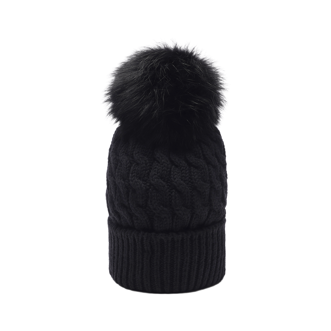 [25% 쿠폰] (W) 몽클레르 울 비니 폼폼 블랙 - 23FW([25% 쿠폰] (W) Moncler Wool Beanie With Pom Pom Black - 23FW) - 4