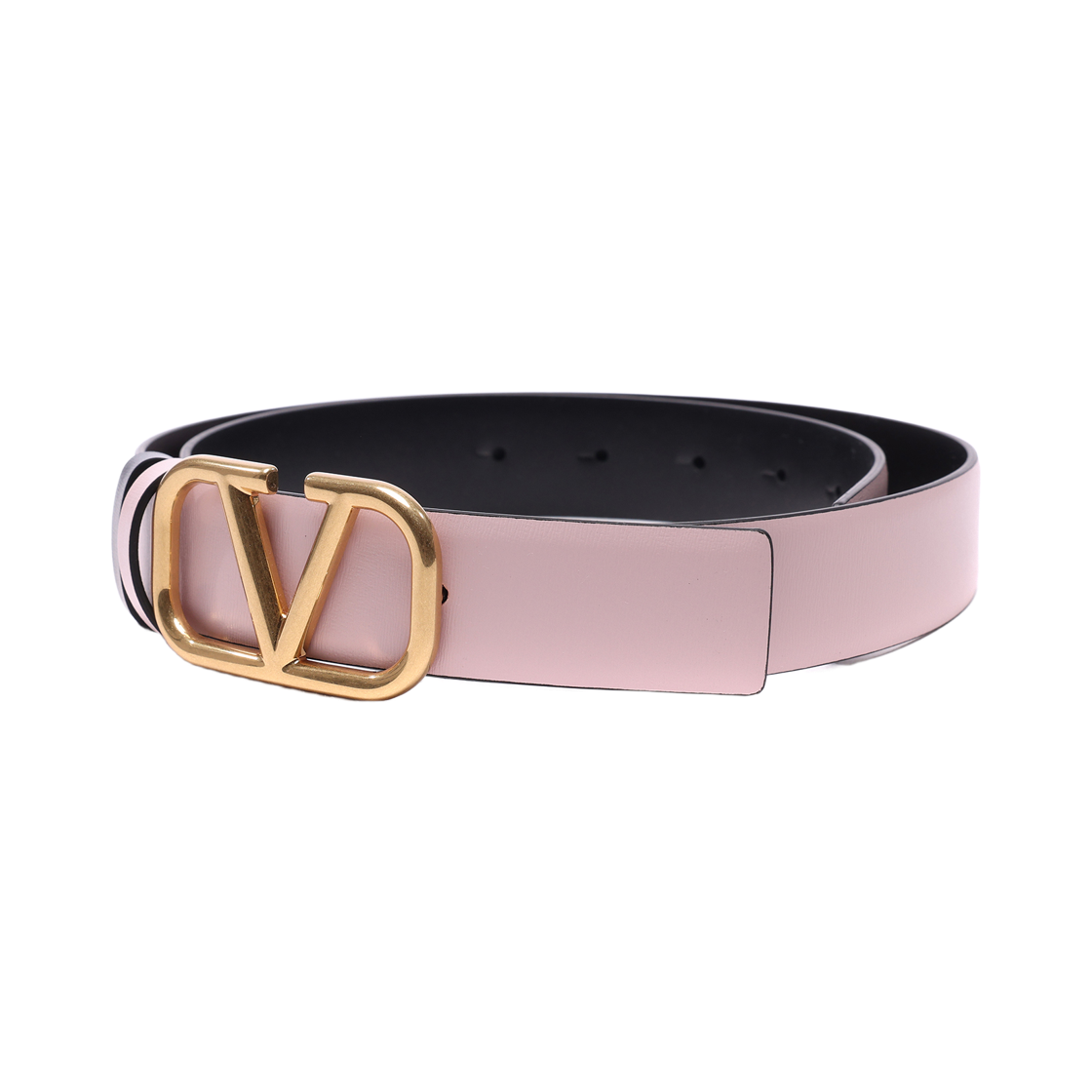 [25% 쿠폰] (W) 발렌티노 브이로고 시그니쳐 벨트 핑크 블랙([25% 쿠폰] (W) Valentino Vlogo Signature Belt Pink Black) - 3