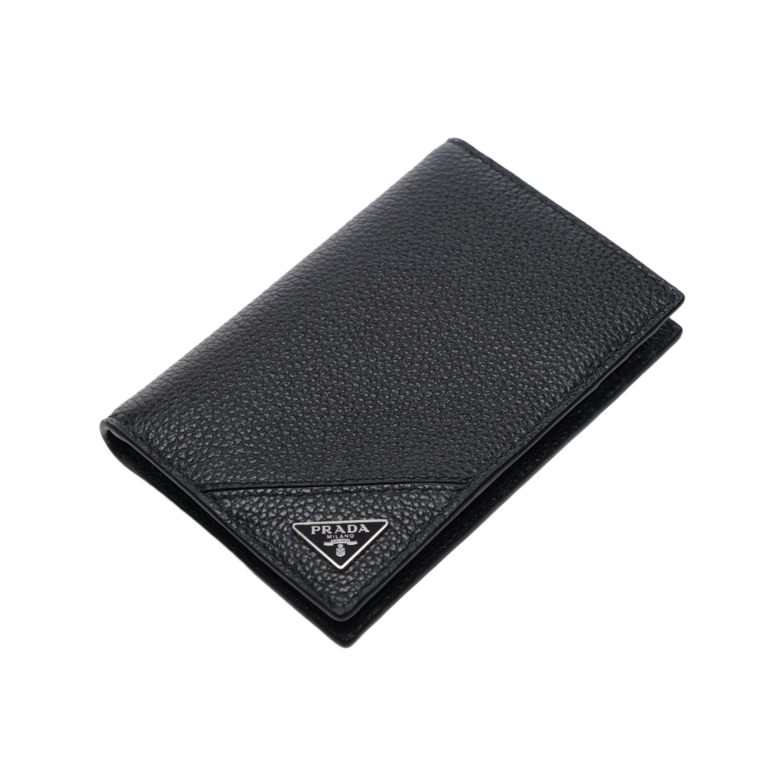 [25% 쿠폰] 프라다 비텔로 마이크로 그레인 레더 카드 홀더 블랙([25% 쿠폰] Prada Vitello Micro Grain Leather Card Holder Black) - 5