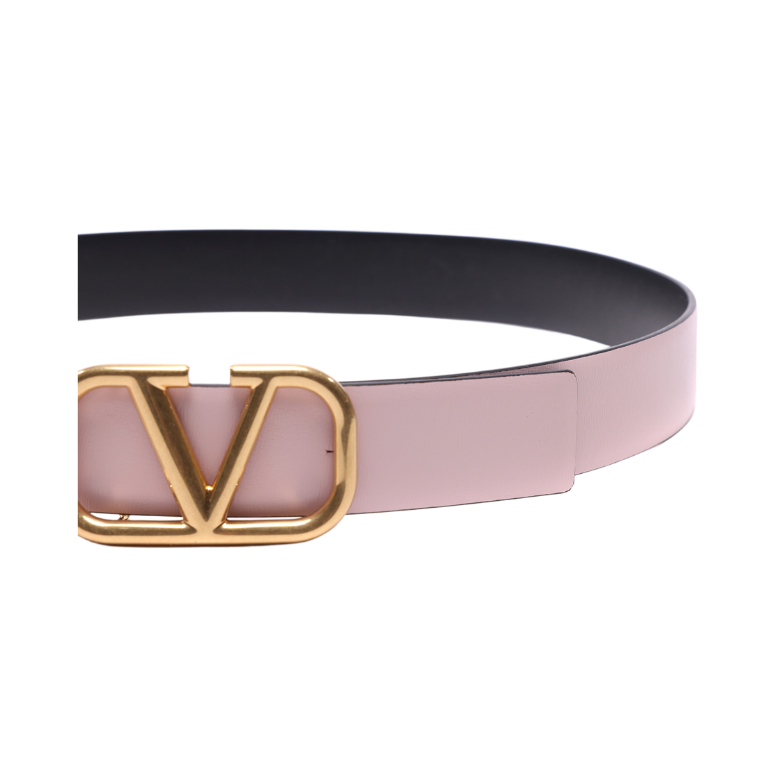 [25% 쿠폰] (W) 발렌티노 브이로고 시그니쳐 벨트 핑크 블랙([25% 쿠폰] (W) Valentino Vlogo Signature Belt Pink Black) - 5