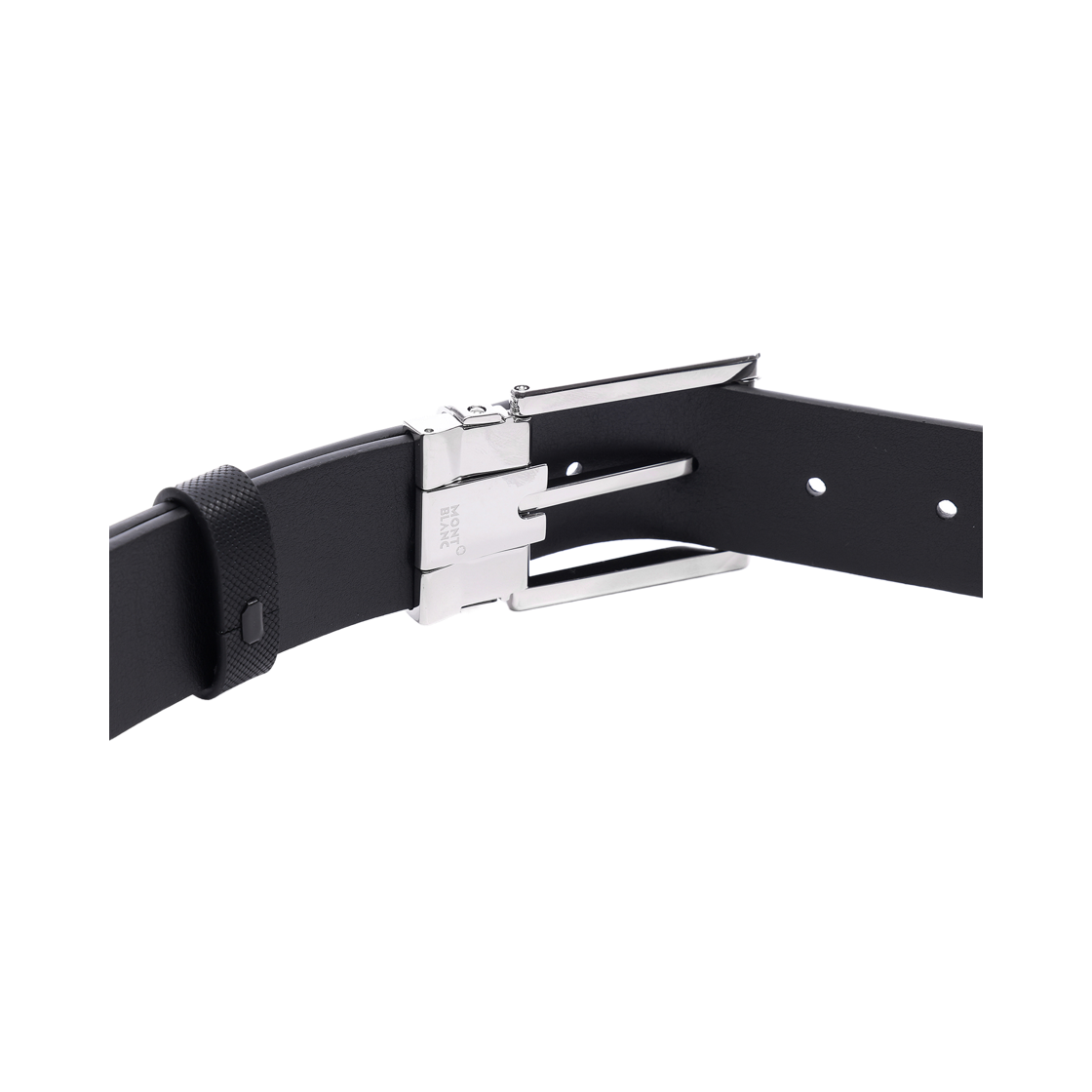 [25% 쿠폰] 몽블랑 렉탱귤러 롤링 핀 버클 35mm 레더 벨트 블랙([25% 쿠폰] Montblanc Rectangular Roller Pin Buckle 35mm Leather Belt Black) - 6