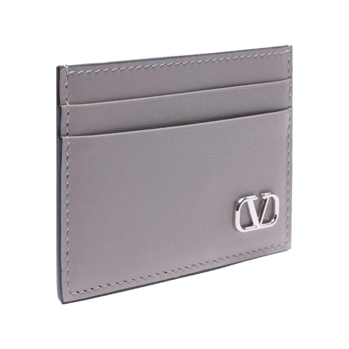 [25% 쿠폰] 발렌티노 브이로고 카드 홀더 펄 그레이([25% 쿠폰] Valentino Vlogo Card Holder Pearl Grey) - 3