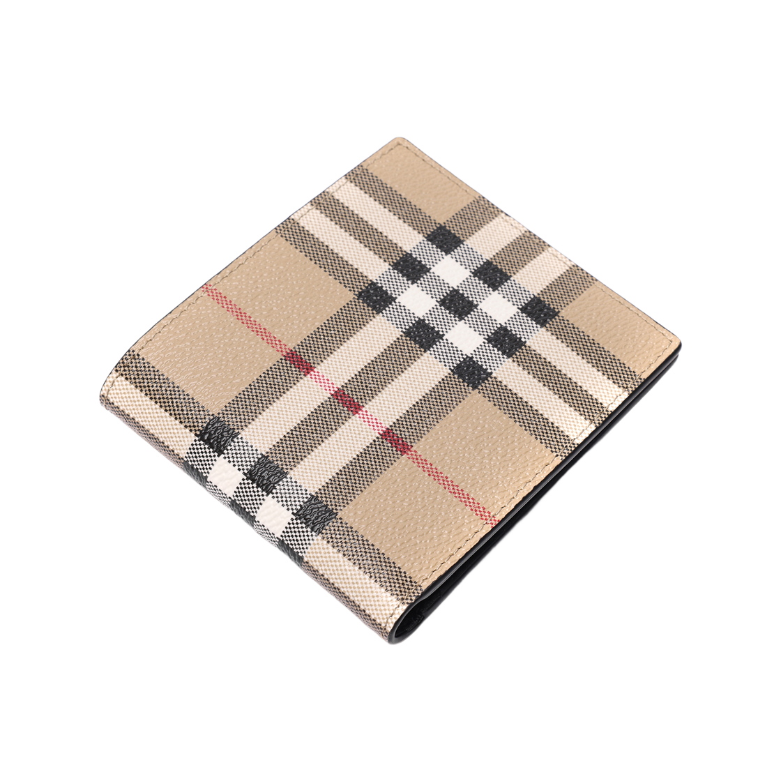 [25% 쿠폰] 버버리 체크 반지갑 아카이브 베이지([25% 쿠폰] Burberry Check Bifold Wallet Archive Beige) - 5