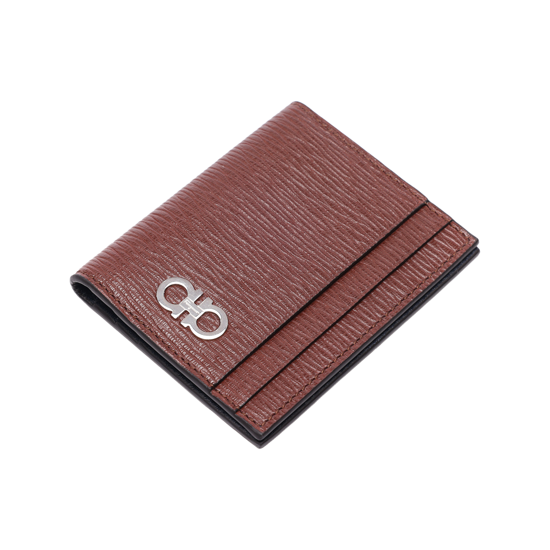 [25% 쿠폰] 페라가모 간치니 카드 홀더 빅 서 소일([25% 쿠폰] Ferragamo Gancini Credit Card Holder Big Sur Soil) - 5