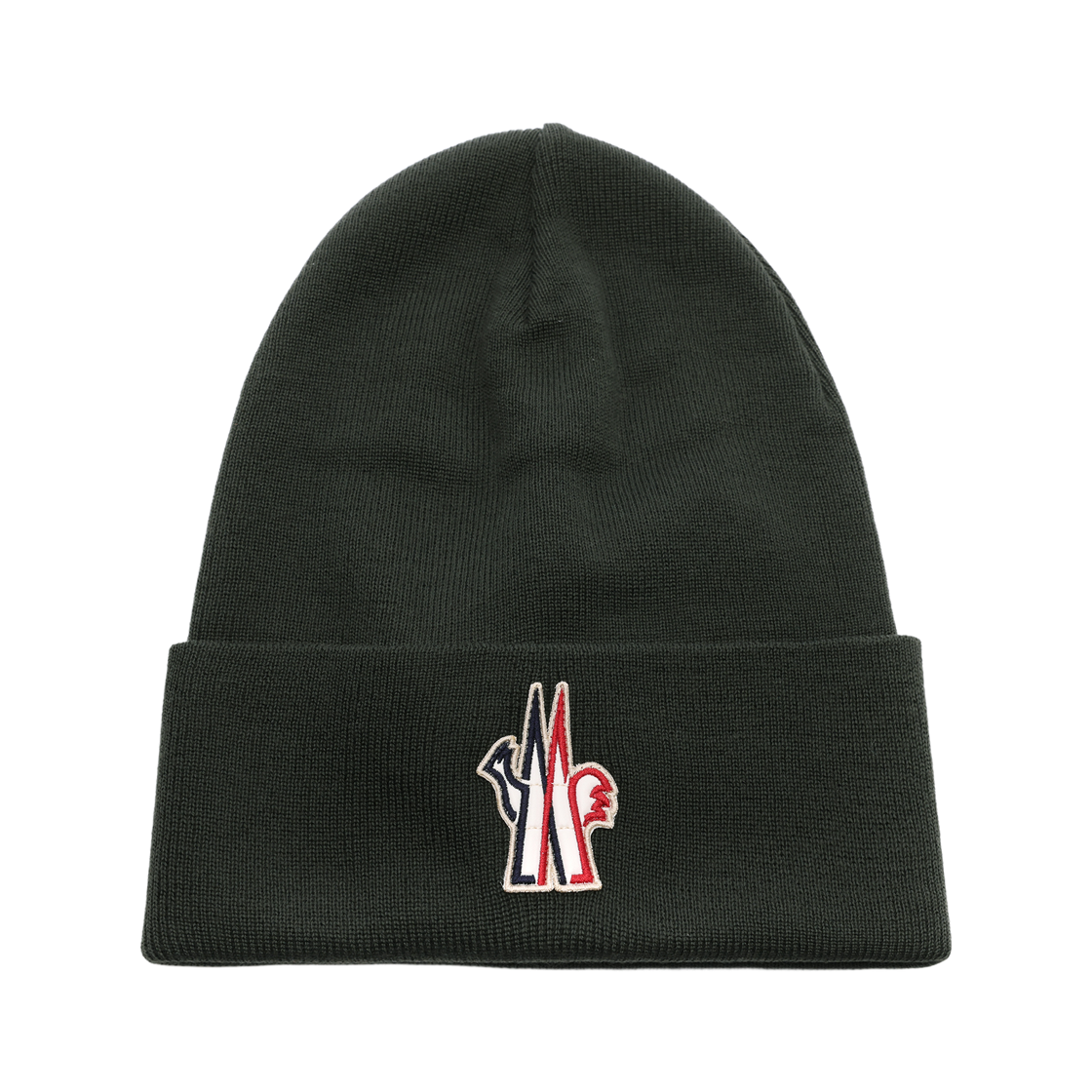 3B10000 09974 826 24F [25% 쿠폰] Moncler Pure Wool Beanie Dark Green - 24FW