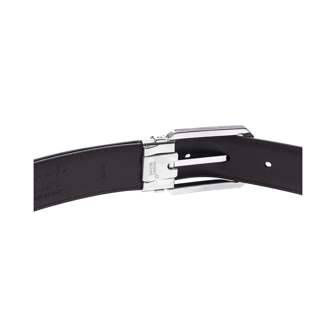 [25% 쿠폰] 몽블랑 30mm 리버서블 레더 벨트 블랙 브라운([25% 쿠폰] Montblanc 30mm Reversible Leather Belt Black Brown) - 6