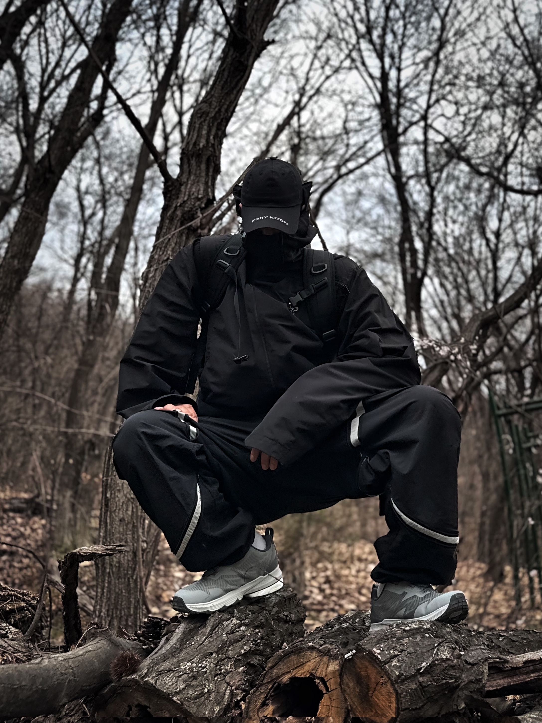 The North Face Big Shot Black 착용 스타일 - 5