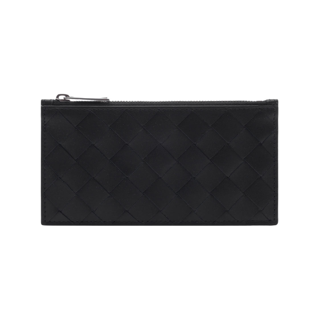 729543 VCPQ3 8803 25F [25% 쿠폰] Bottega Veneta Long Zipped Card Case Black