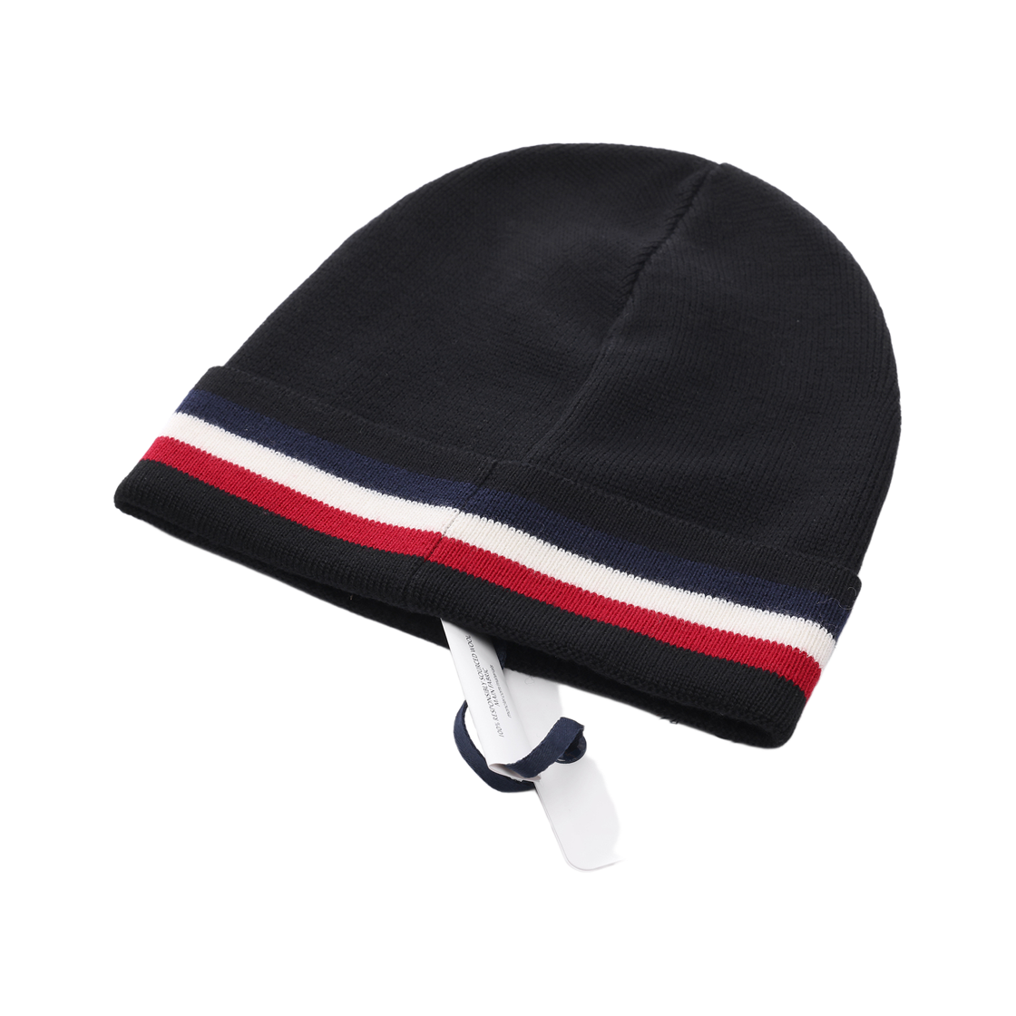 [25% 쿠폰] 몽클레르 트라이컬러 울 비니 블랙 - 25FW([25% 쿠폰] Moncler Tricolor Wool Beanie Black - 25FW) - 5