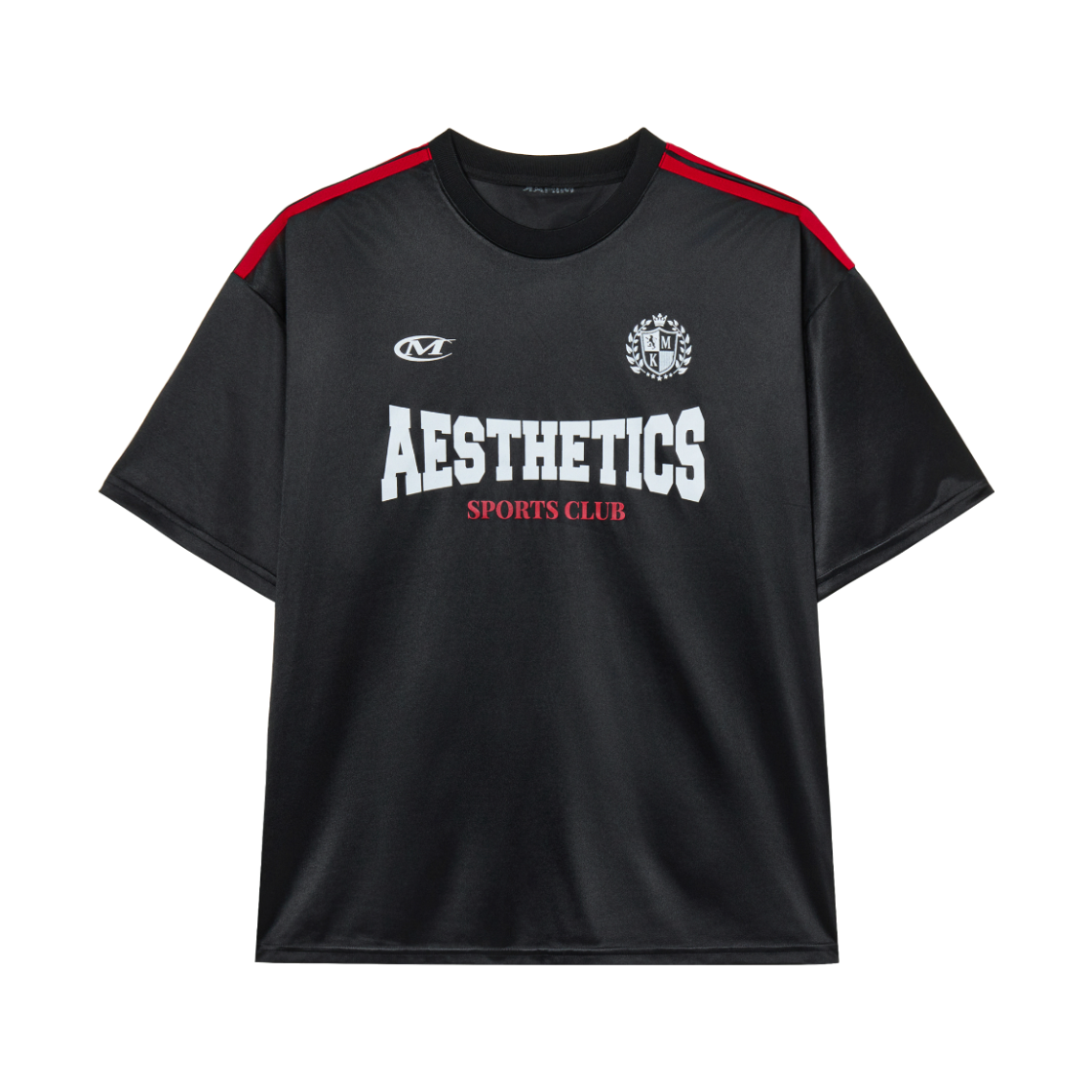 26SMT-1203BK MIHAK Aesthetics Club Jersey T-shirt Black