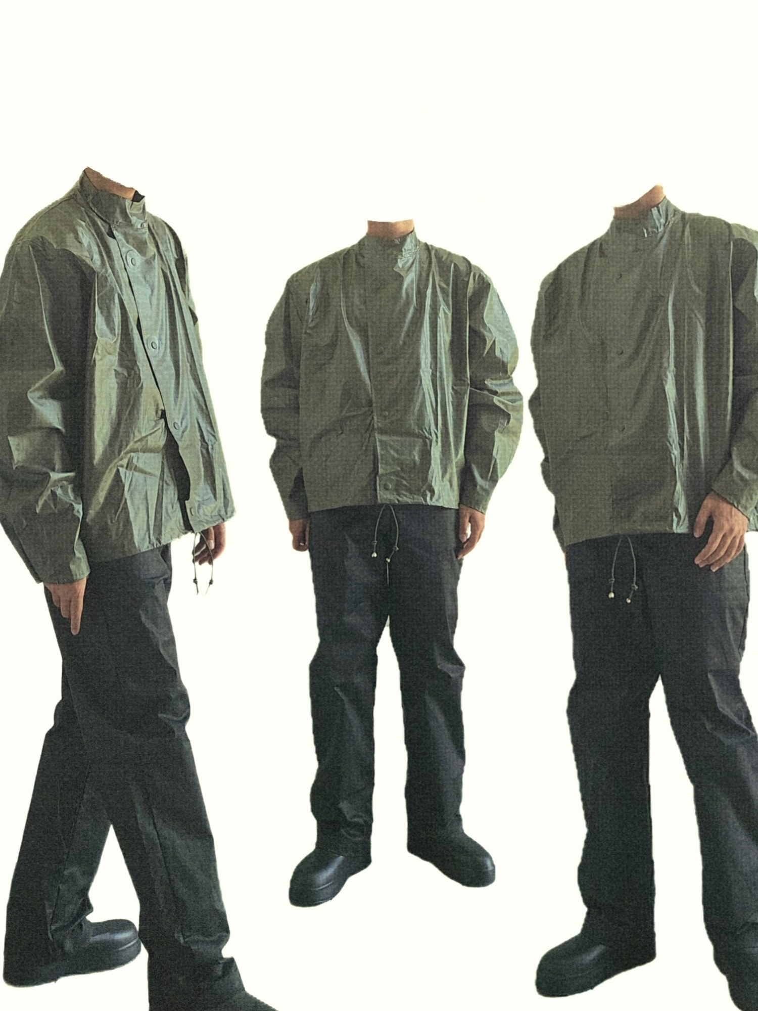 Yeezy PT-04 Black 착용 스타일 - 1