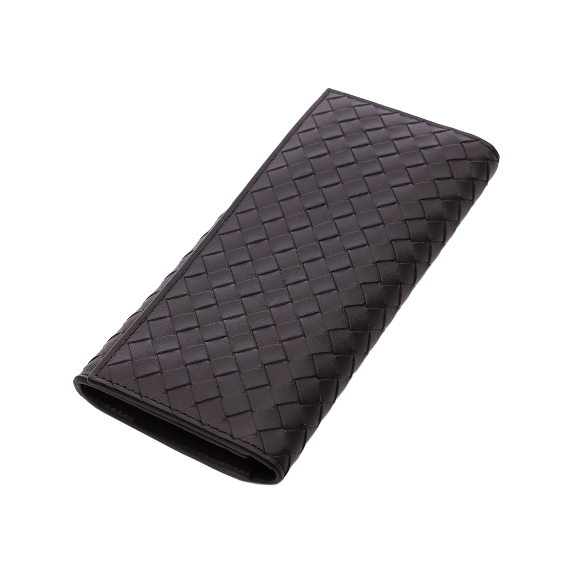 [25% 쿠폰] 보테가 베네타 인트레치아토 월렛 브라운([25% 쿠폰] Bottega Veneta Intrecciato Wallet Brown) - 5