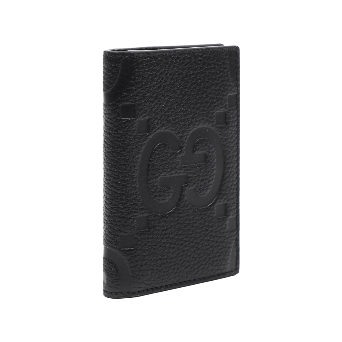 [25% 쿠폰] 구찌 점보 GG 카드 케이스 블랙 레더([25% 쿠폰] Gucci Jumbo GG Card Case Black Leather) - 3