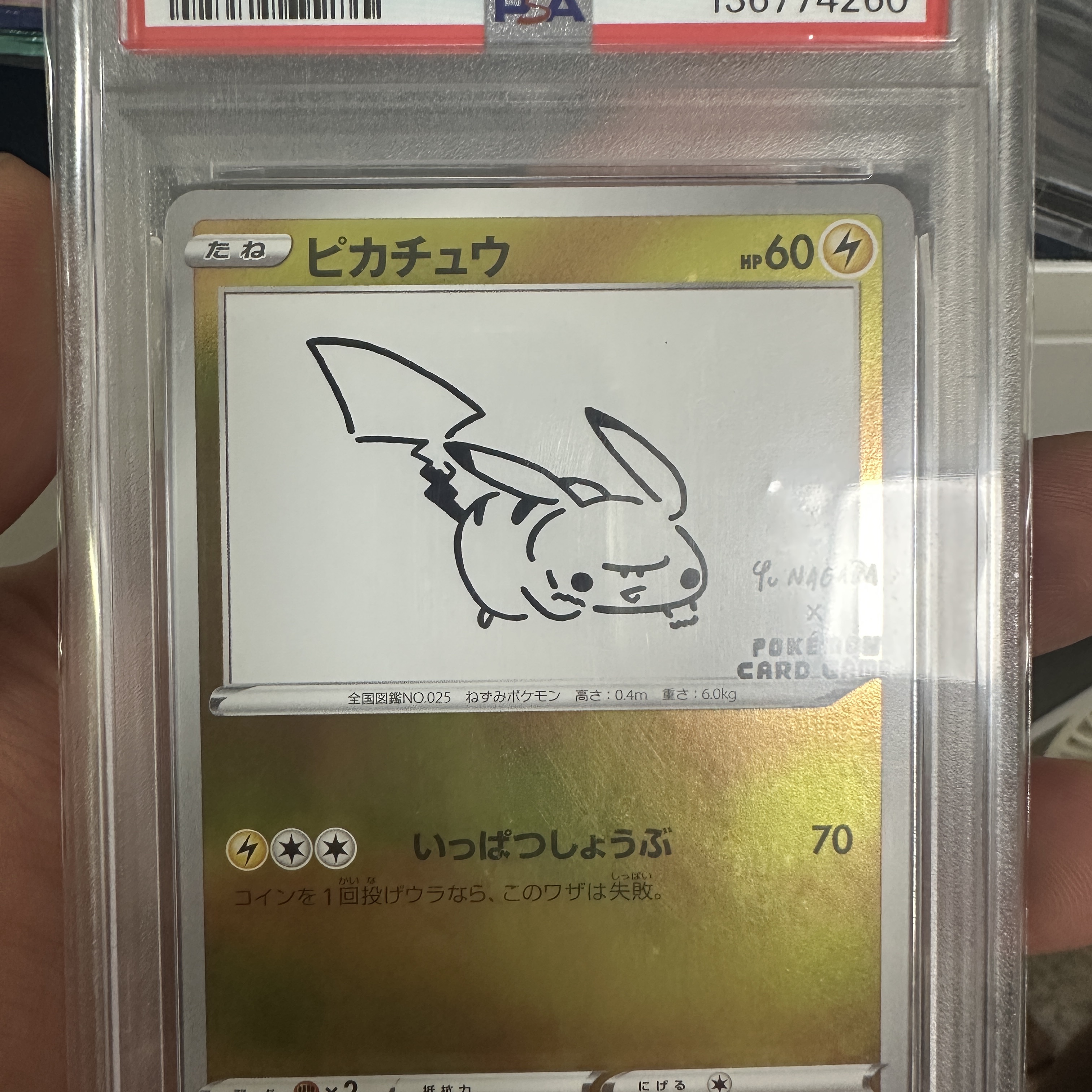 Pokemon TCG Pikachu P Yu Nagaba Sword & Shield Promos (Japanese Ver.) 착용 스타일