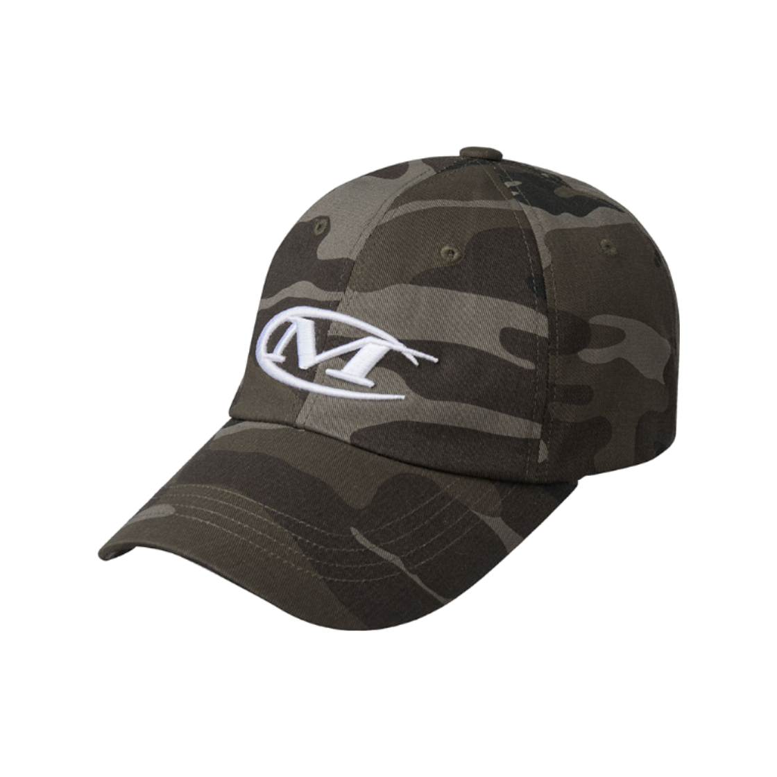 24FMB-0203BK MIHAK Symbol Logo Camo Ball Cap