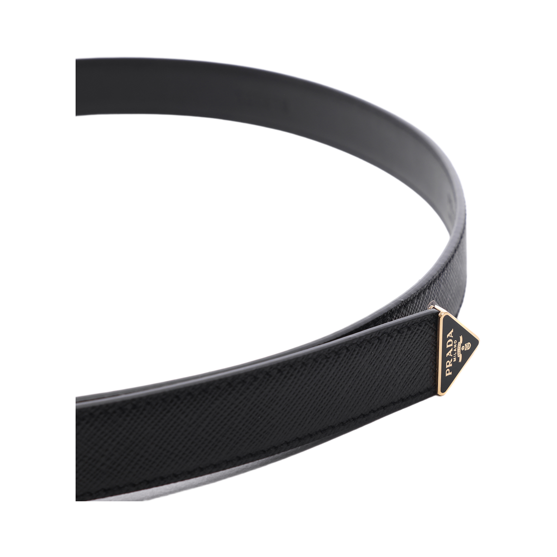 [25% 쿠폰] 프라다 사피아노 레더 벨트 블랙([25% 쿠폰] Prada Saffiano Leather Belt Black) - 5