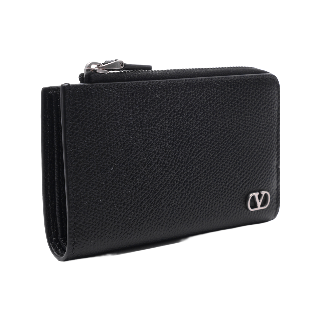 [25% 쿠폰] 발렌티노 브이로고 시그니쳐 지퍼 반지갑 블랙([25% 쿠폰] Valentino Vlogo Signature Zip Bi-Fold Wallet Black) - 3