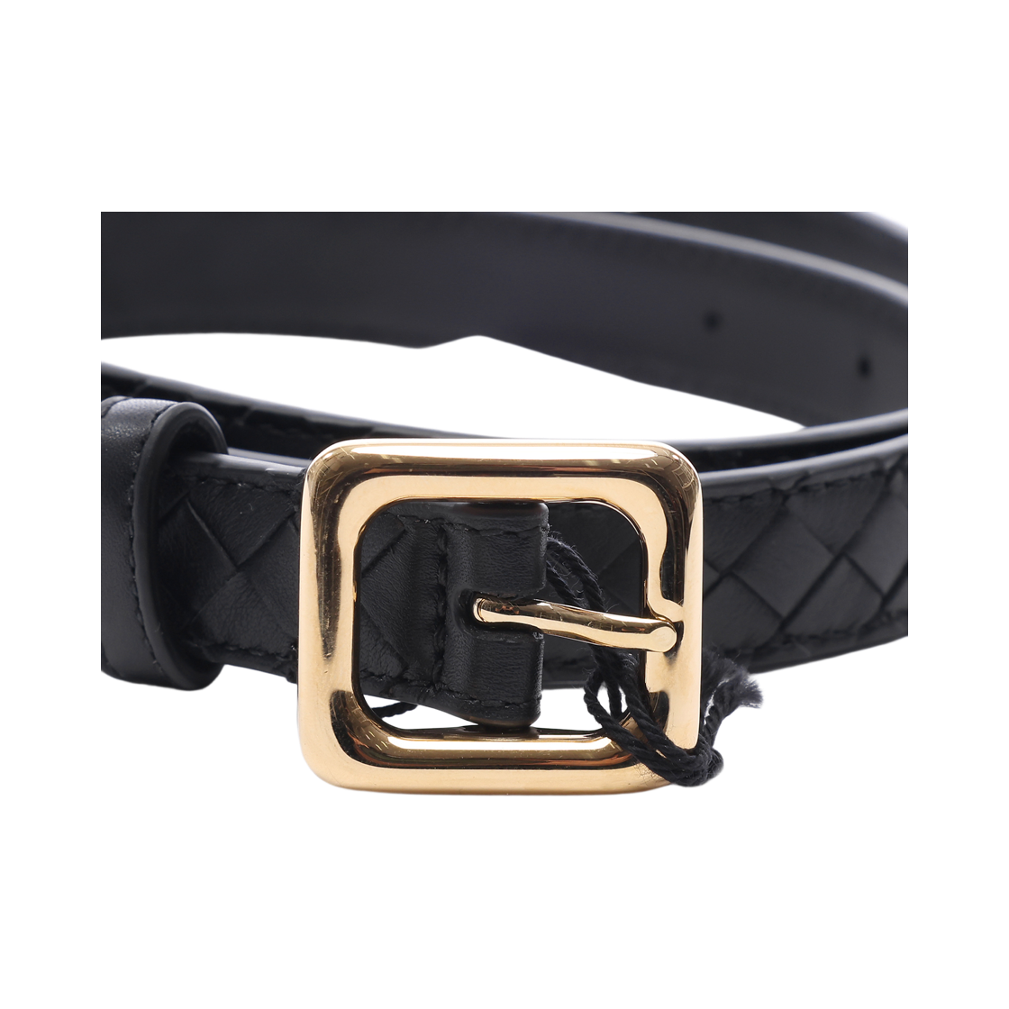 [25% 쿠폰] (W) 보테가 베네타 컨투어 벨트 블랙([25% 쿠폰] (W) Bottega Veneta Contour Belt Black) - 4