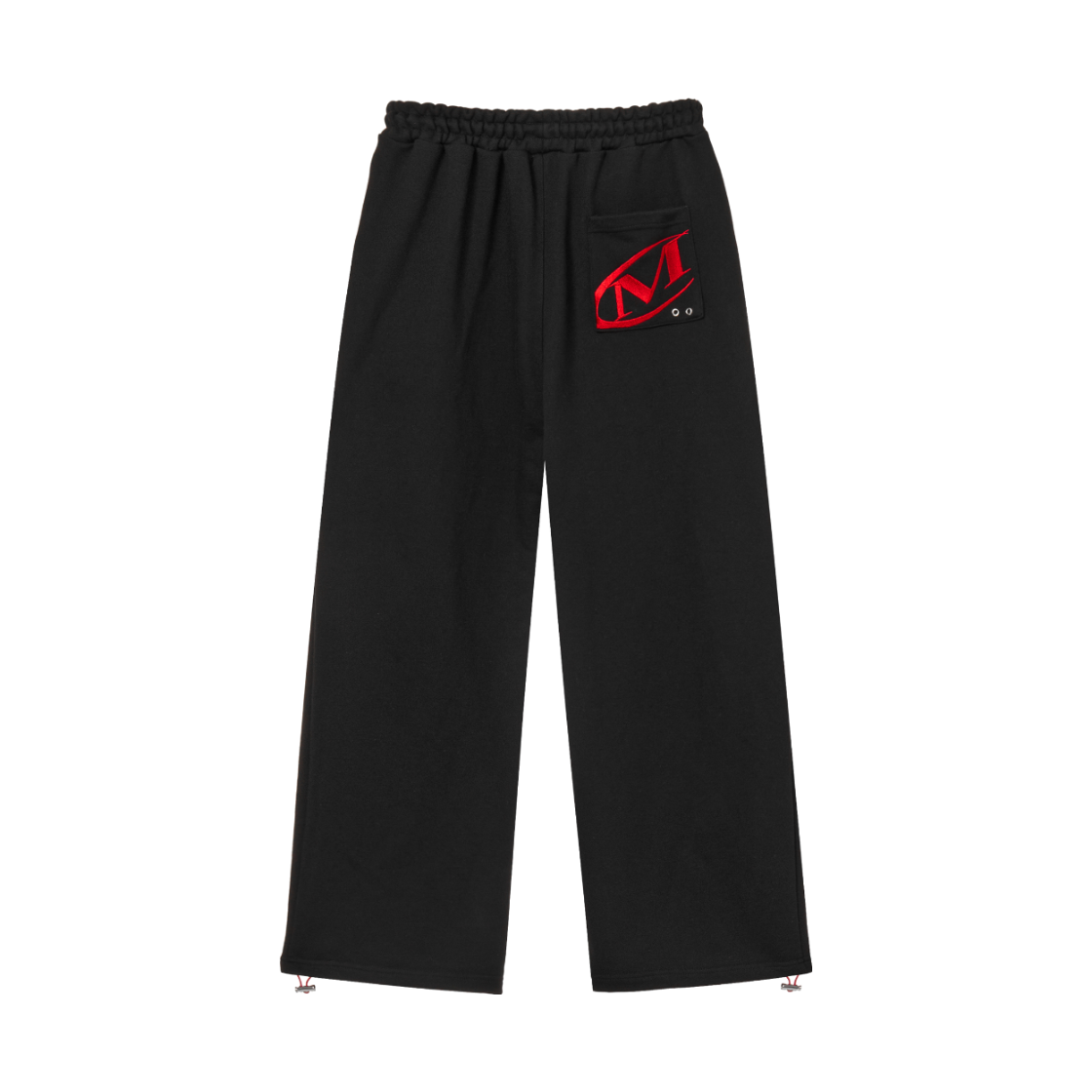 26SMP-1703BK MIHAK Pocket Logo Wide Pants Black