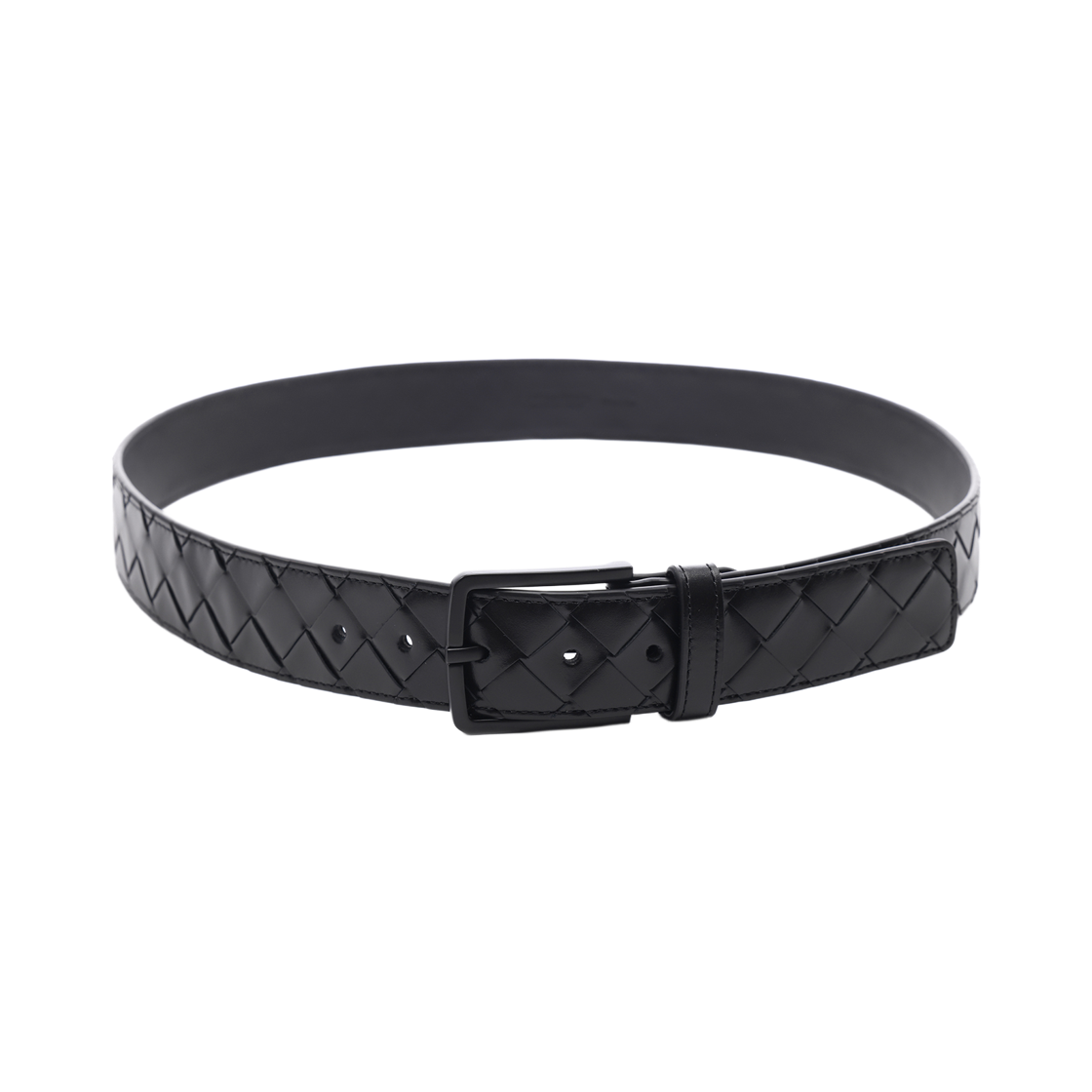 [25% 쿠폰] 보테가 베네타 카프스킨 벨트 블랙([25% 쿠폰] Bottega Veneta Calfskin Belt Black) - 4