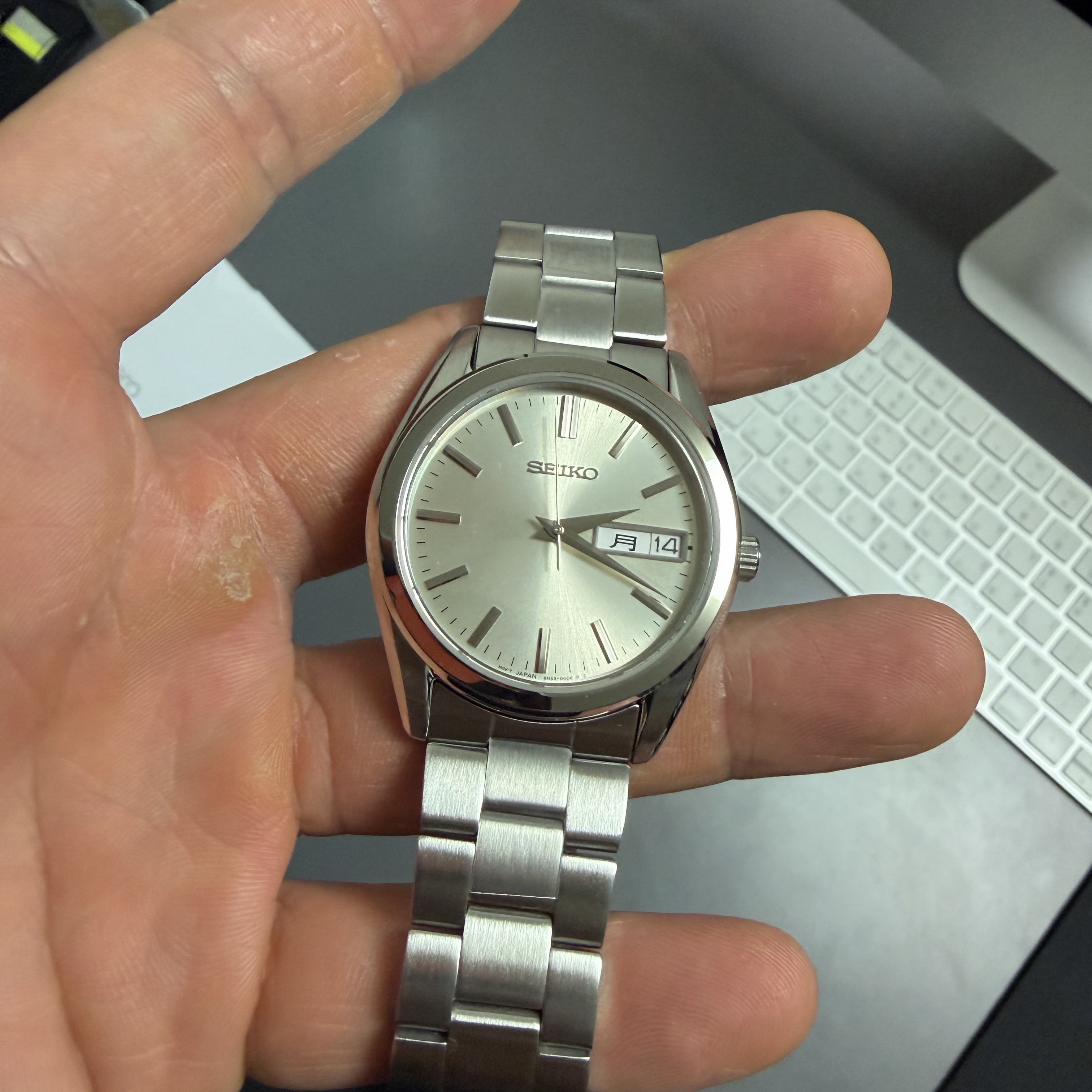 Seiko SBTH007 Silver 착용 스타일
