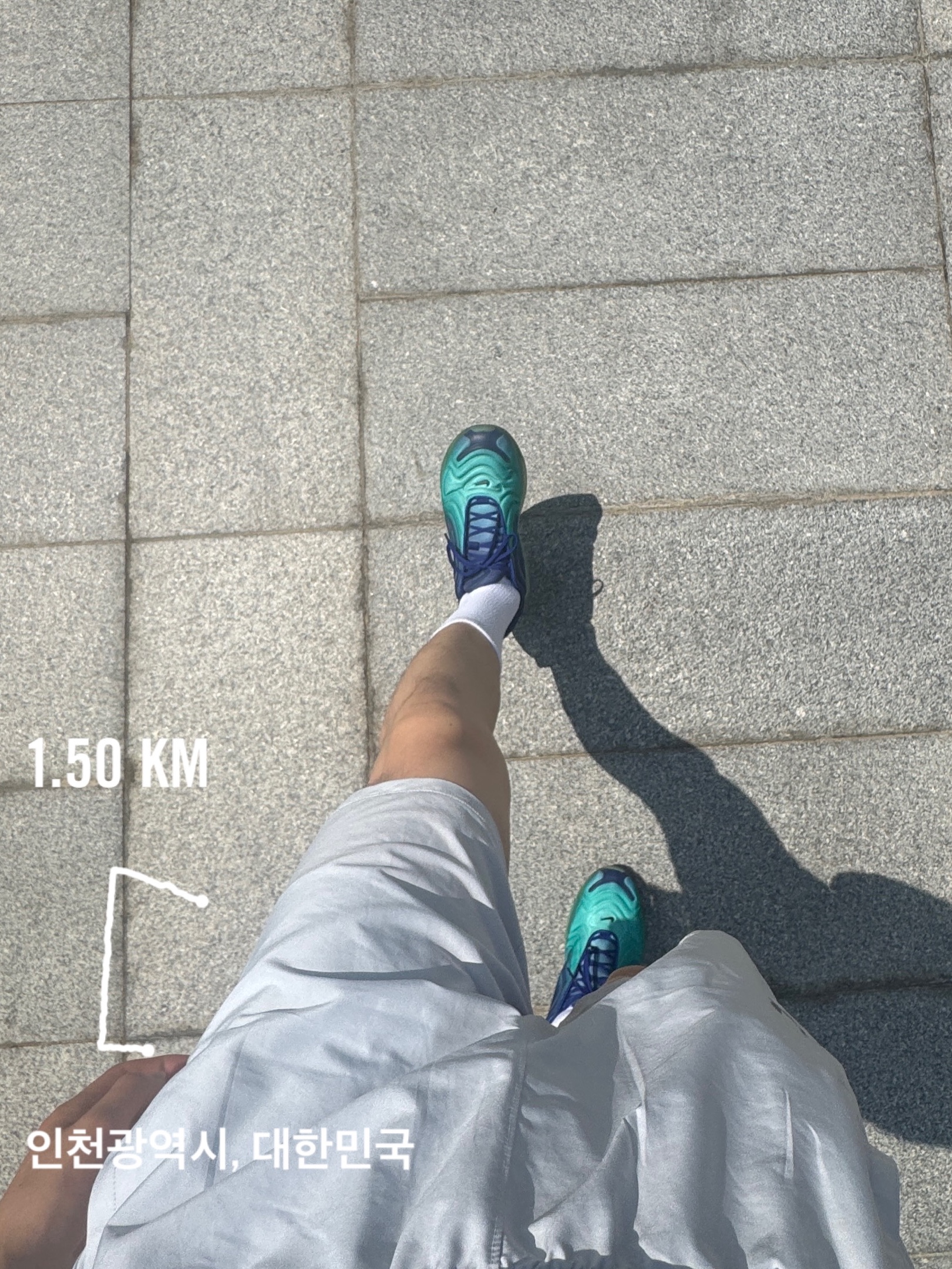 Nike Air Max 720 Sea Forest 착용 스타일 - 3