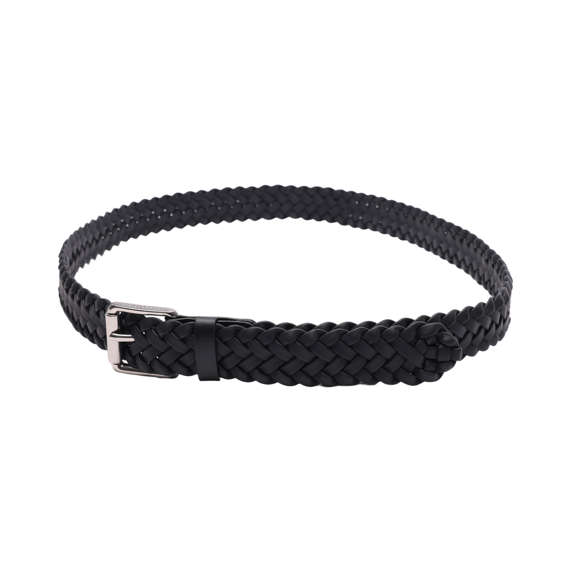 [25% 쿠폰] 보테가 베네타 인트레치아토 벨트 블랙([25% 쿠폰] Bottega Veneta Intrecciato Belt Black) - 4