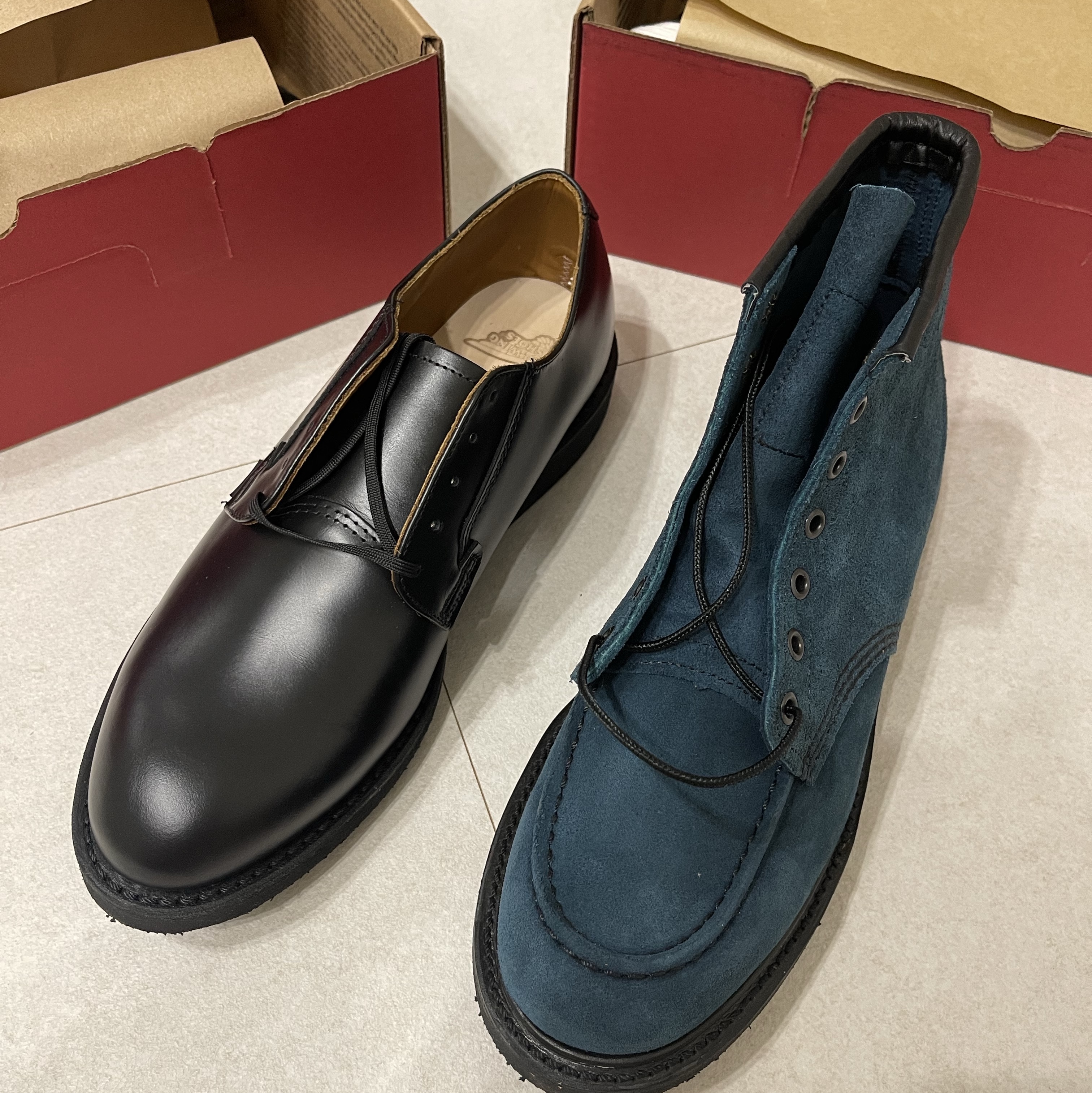 Red Wing Postman 101 Black Chaparral - D 착용 스타일 - 2