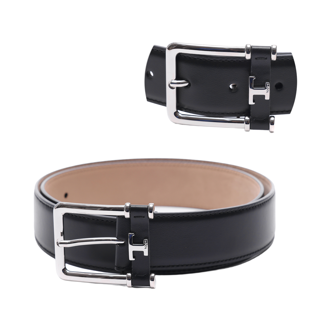 [25% 쿠폰] 토즈 레더 벨트 블랙([25% 쿠폰] Tod's Leather Belt Black) - 2