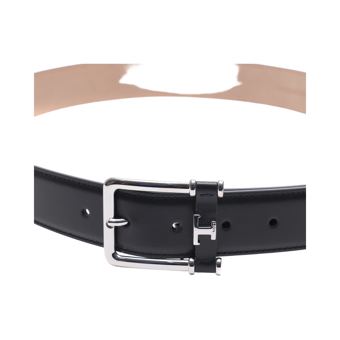 [25% 쿠폰] 토즈 레더 벨트 블랙([25% 쿠폰] Tod's Leather Belt Black) - 3