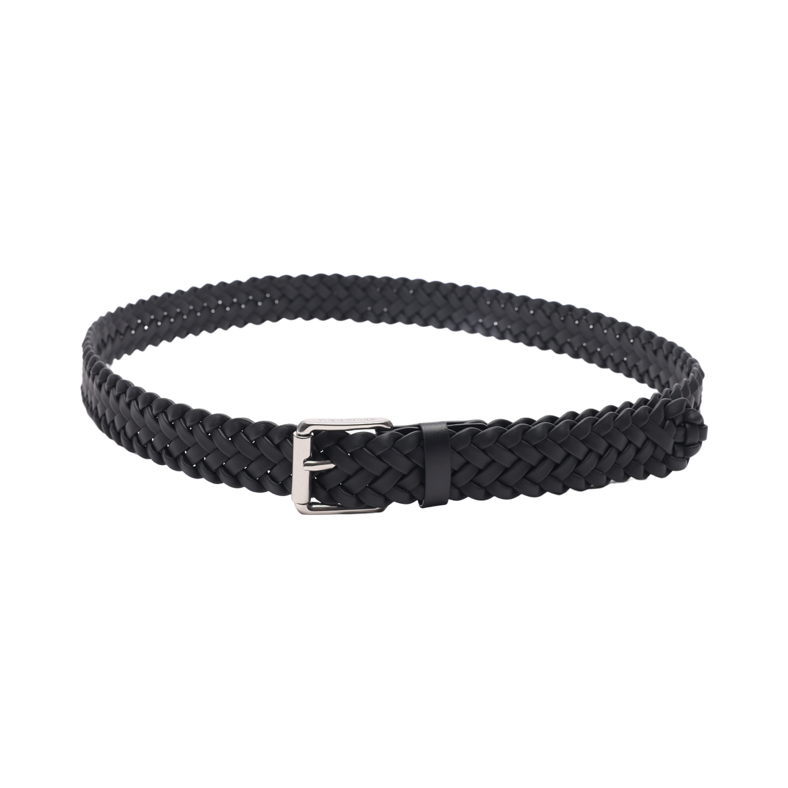 [25% 쿠폰] 보테가 베네타 인트레치아토 벨트 블랙([25% 쿠폰] Bottega Veneta Intrecciato Belt Black) - 3