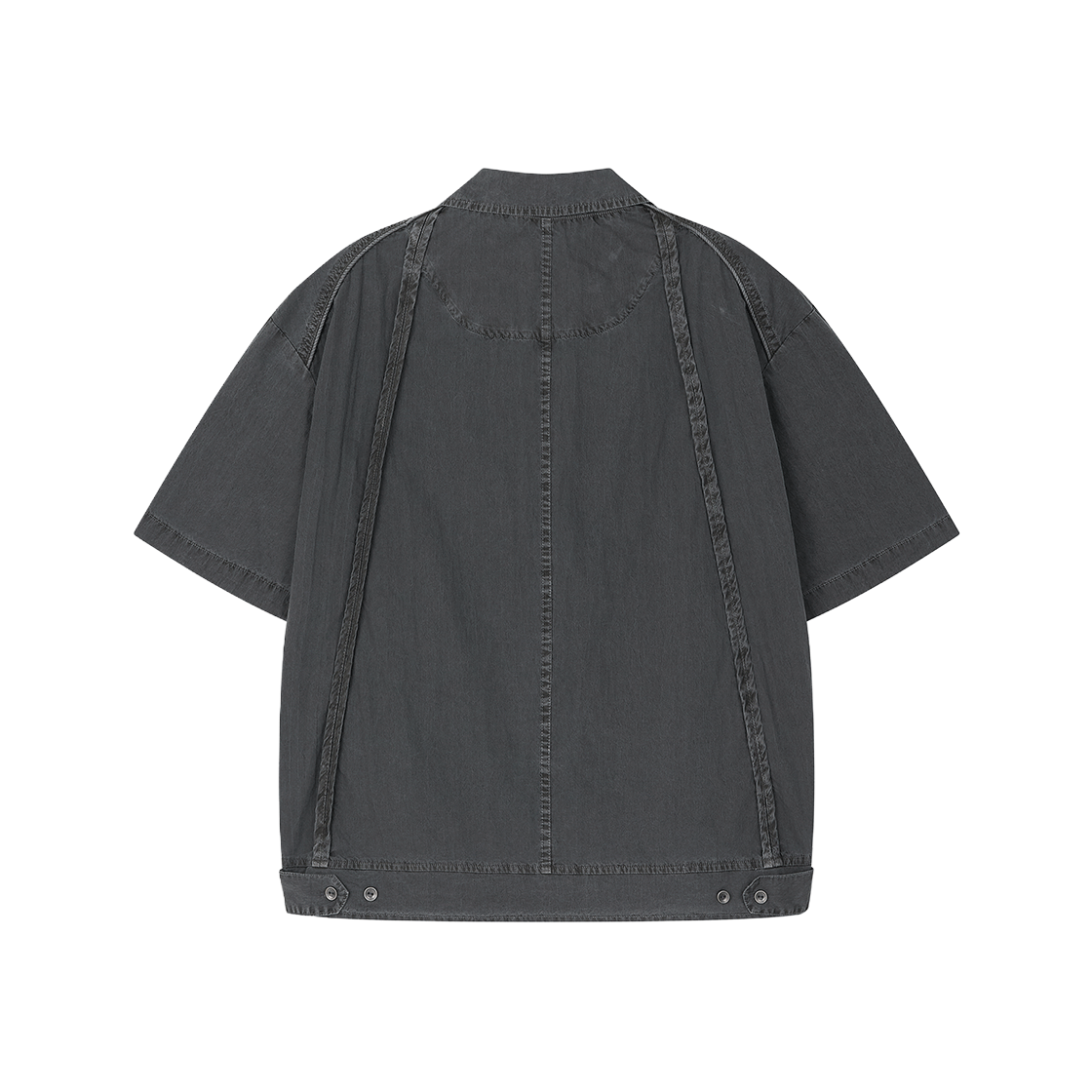 엔드릭스 엣지 바운드 워시드 셔켓 차콜(EDLIX Edge-Bound Washed Shirket Charcoal) - 2