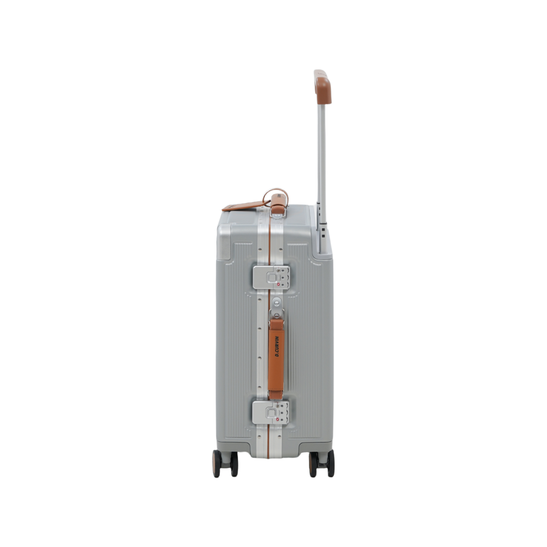 디커빈 엣지 V2 20인치 캐리어 기내용 실버 브라운(D.CURVIN Edge V2 20" Cabin Suitcase Silver Brown) - 2