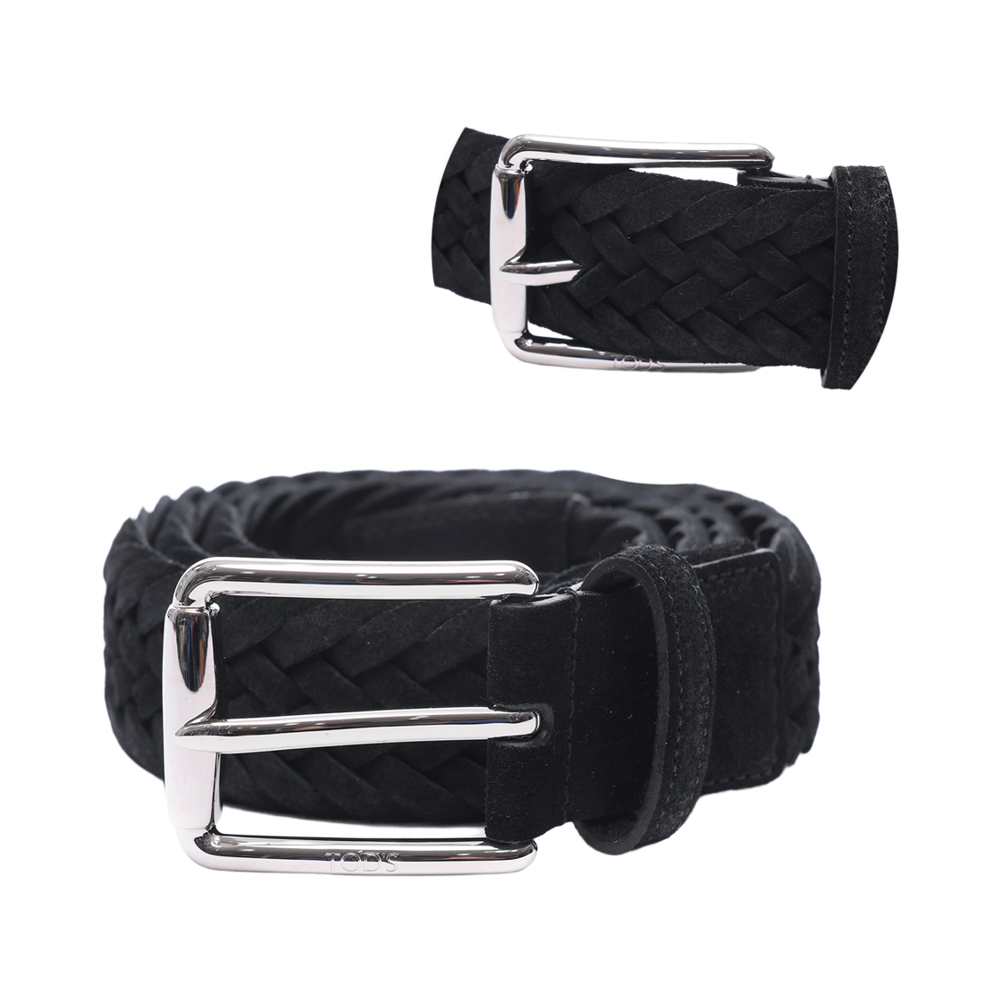 [25% 쿠폰] 토즈 스웨이드 벨트 블랙([25% 쿠폰] Tod's Suede Belt Black) - 2