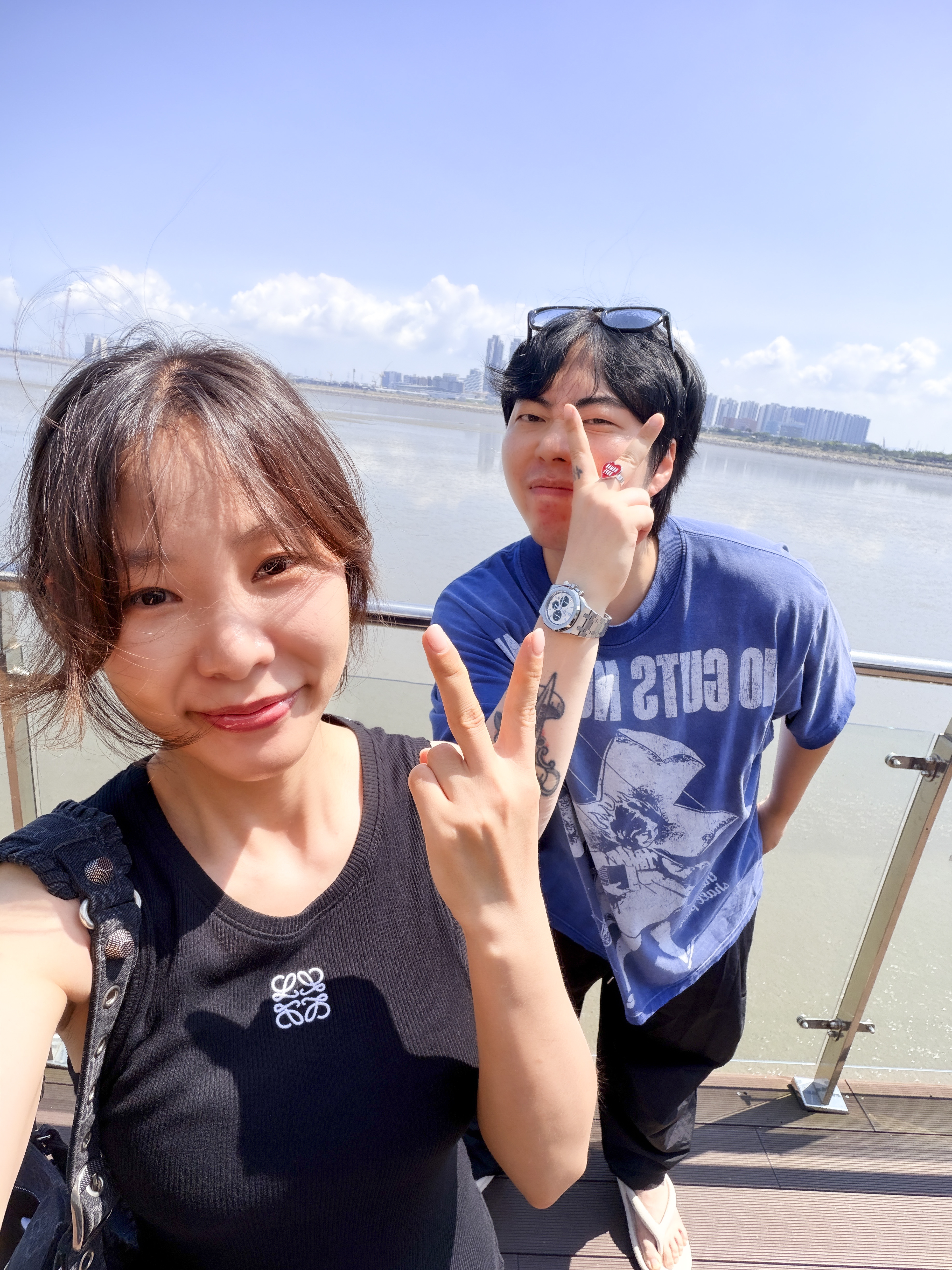 (W) Loewe Anagram Tank Dress Black, (W) Loewe Ease Logo Sandal Black 착용 스타일 - 4