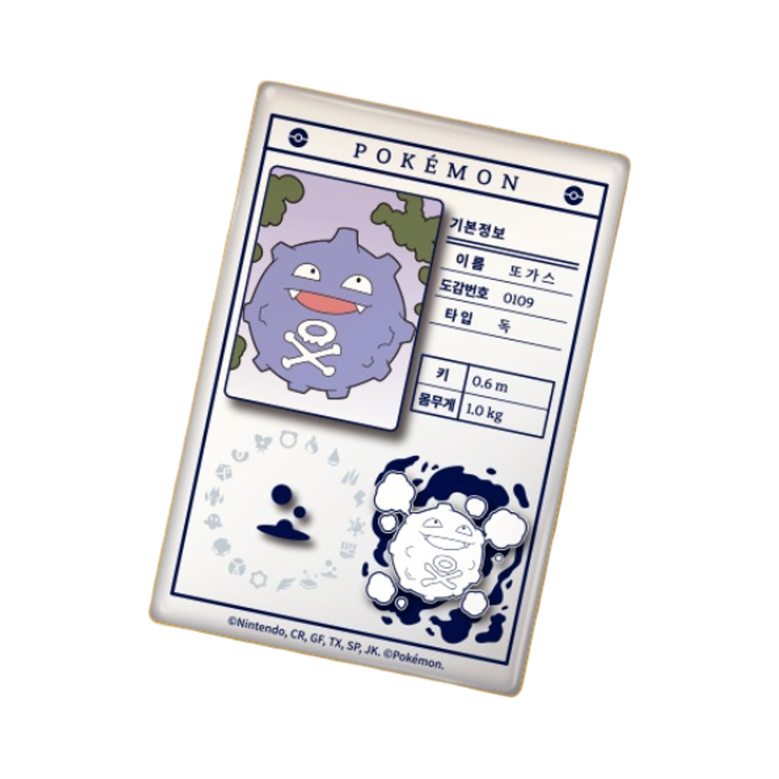 - Pokemon x Lotteria Pokemon Profile Random Magnet Koffing (Opened)