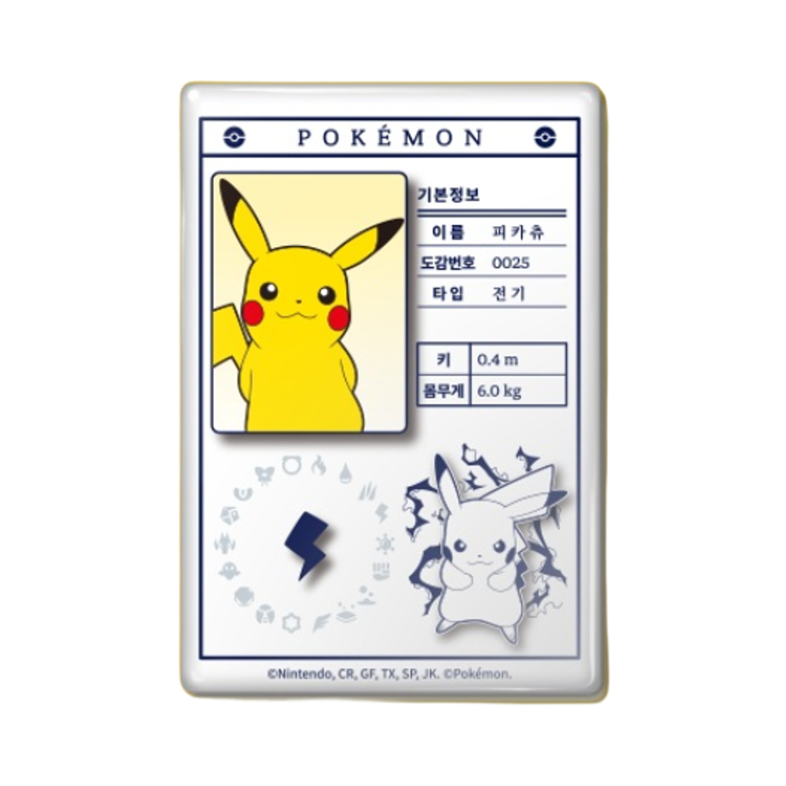 - Pokemon x Lotteria Pokemon Profile Random Magnet Pikachu (Opened)