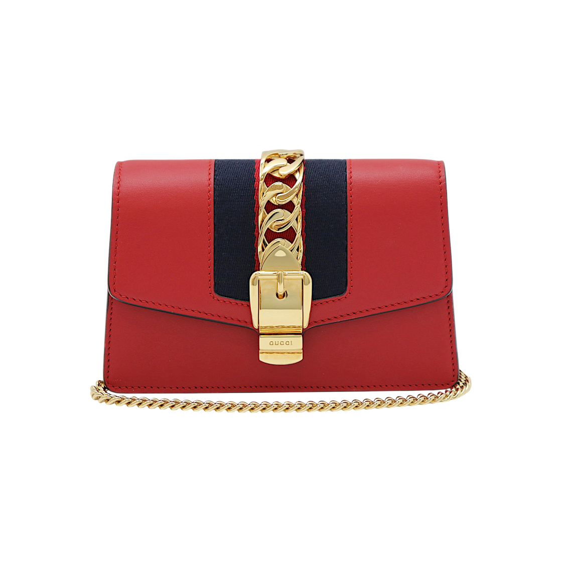 ITJEMKWAR8IL Gucci Sylvie Mini Crossbody Bag 494646