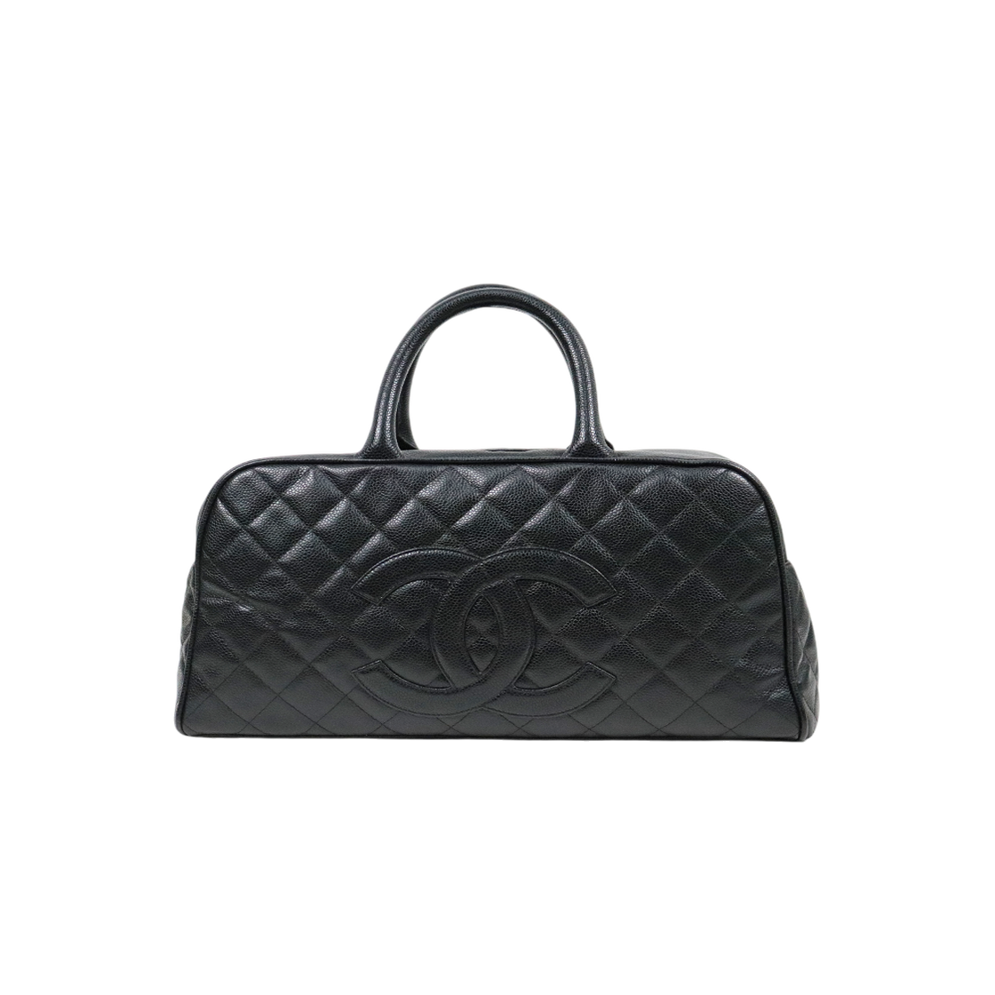 샤넬 블랙 캐비어 빅CC 볼링백 A-A62226(Chanel Black Caviar Big CC Bowling Bag A-A62226)